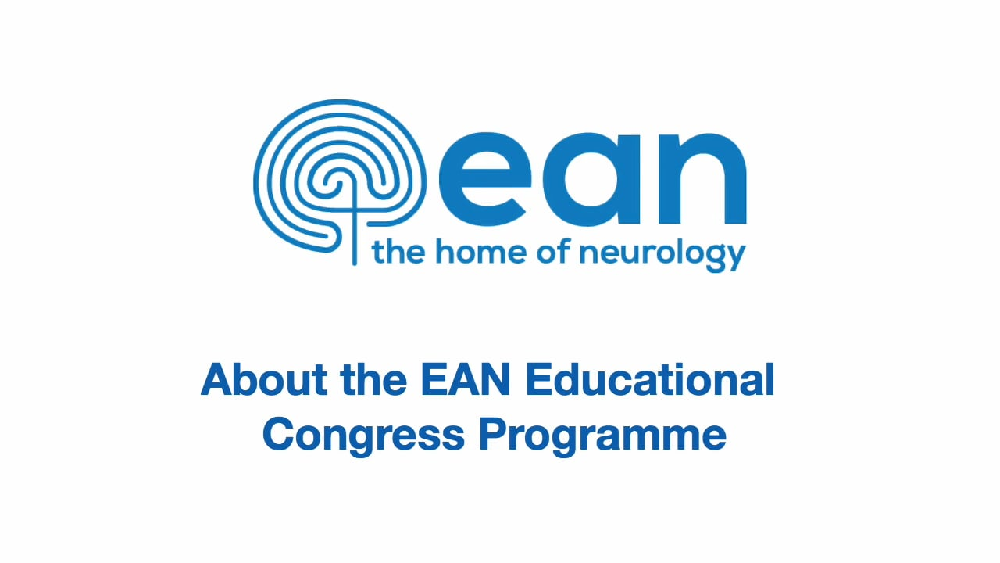 About the EAN Educational Congress Programme by Claudia Sommer About the EAN Educational Congress Programme by Claudia Sommer